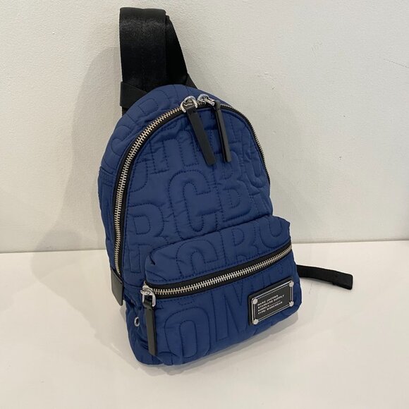 MARC JACOBS SMALL QUILTED LOGO NYLON BACKPACK 4S4HBP002H02 main image 5